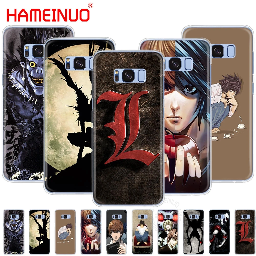 HAMEINUO чехол для сотового телефона с аниме Death Note Samsung Galaxy S9 S7 edge PLUS S8 S6 S5 S4 S3