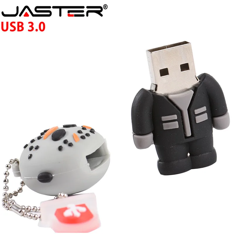 JASTER мультфильм USB 3,032G Фредди против Джейсона карта памяти, Флеш накопитель 64G Флешка U диск 4GB 8GB 16GB USB флэш-накопитель