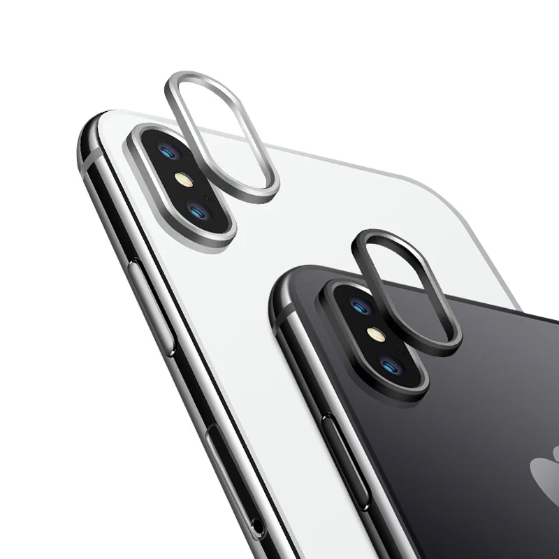 Металлическая защитная крышка для объектива iphone X 10 | Мобильные телефоны и