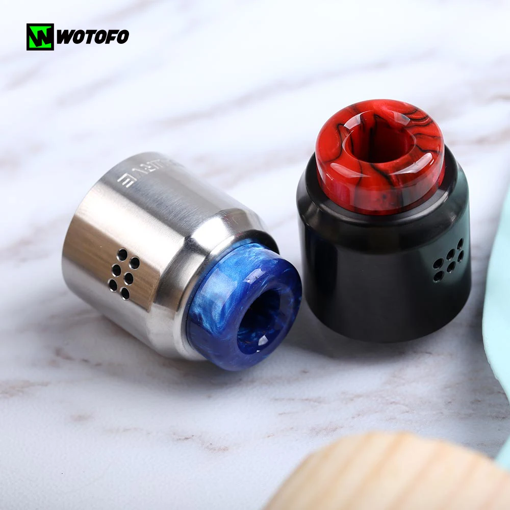 Новейший оригинальный резервуар для вейпа Wotofo Recurve Dual RDA с 10 шт. профилем 6 мм и
