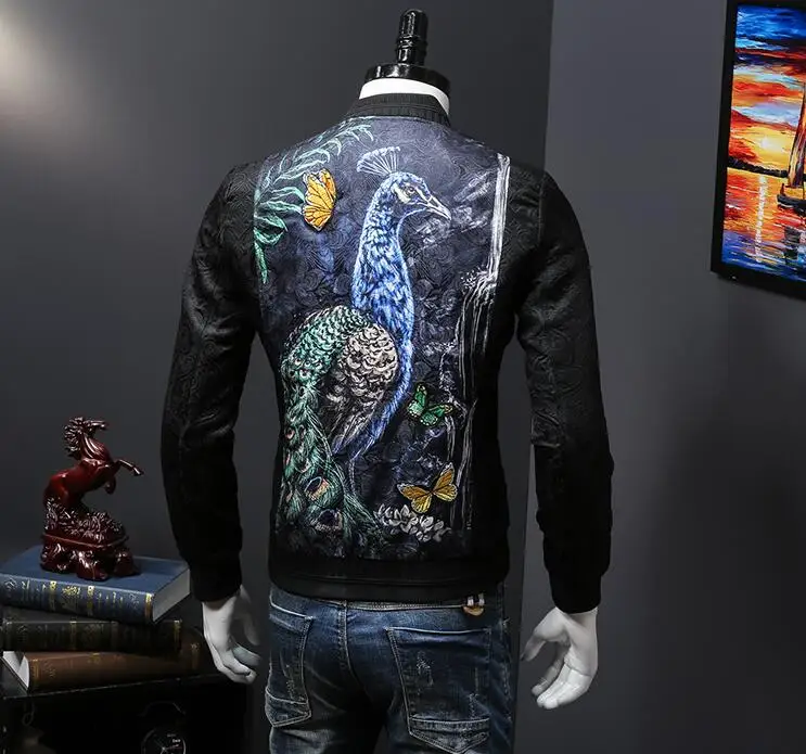 Мужские осенние куртки с воротником стойкой 2018|stand collar men|autumn menautumn jacket |