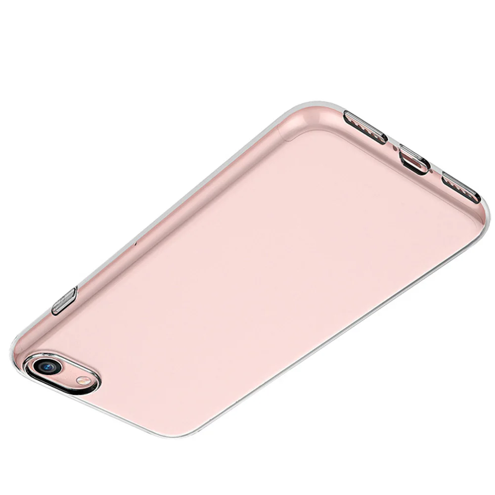 Модный прозрачный чехол для телефона iphone TPU Мягкий тонкий сотового Прозрачный