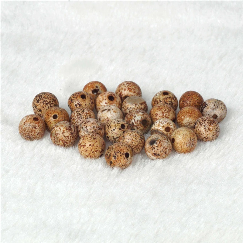 

TopGoods Natural Agate Beads White Stripe Vintage Loose Gemstone Beads Crackle Frost Carnelian 8mm 15" For Stone Jewelry Making