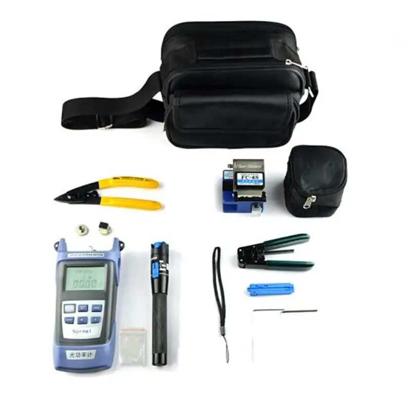 Комплект инструментов для оптоволокна FTTH с оптоволоконным клировщиком комплект