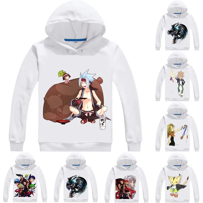 Толстовки с капюшоном Shaman King толстовка в разных стилях толстовки для косплея