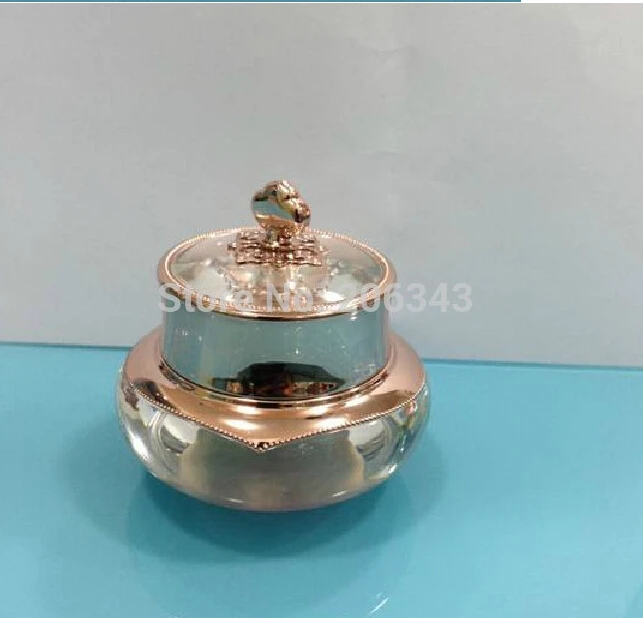 30 г розовая кремовая бутылка в форме короны косметический контейнер банка для