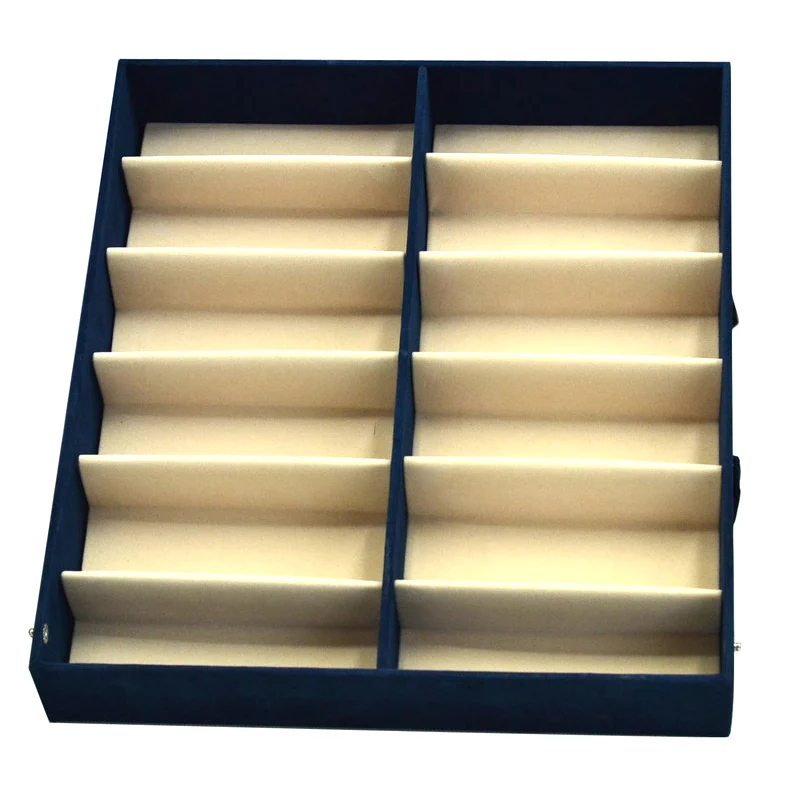 Горячая Распродажа толстая Складная витрина для очков 12 пар солнцезащитных