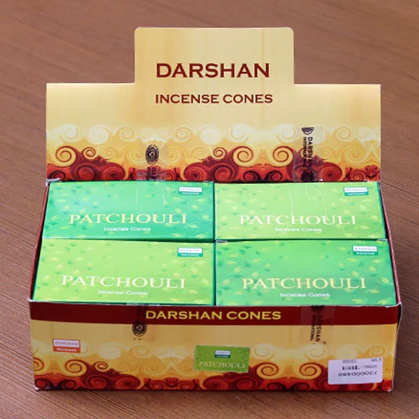 Бесплатная доставка пачули благовония конусы Индии ручной работы Ароматические