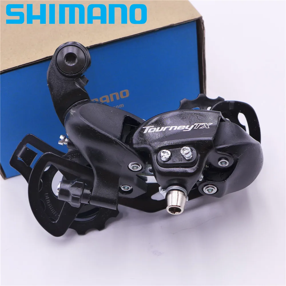 Горных велосипедов SHIMANO турнир RD TX800 MTB горный велосипед задний переключатель 7/8