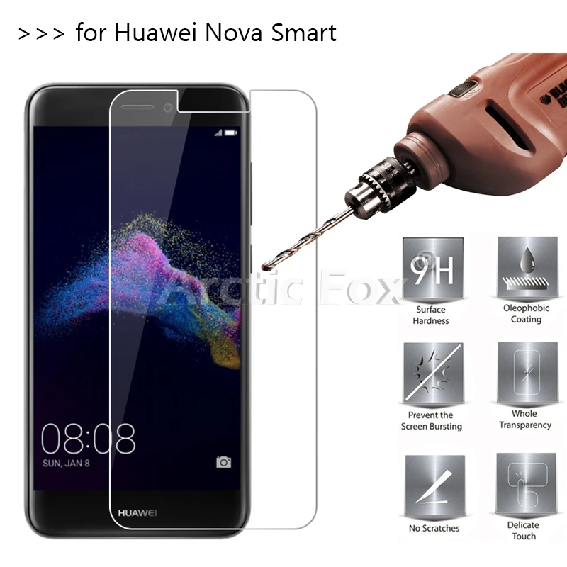 5 шт./лот закаленное Стекло для huawei Nova Smart Экран протектор Защитная пленка |