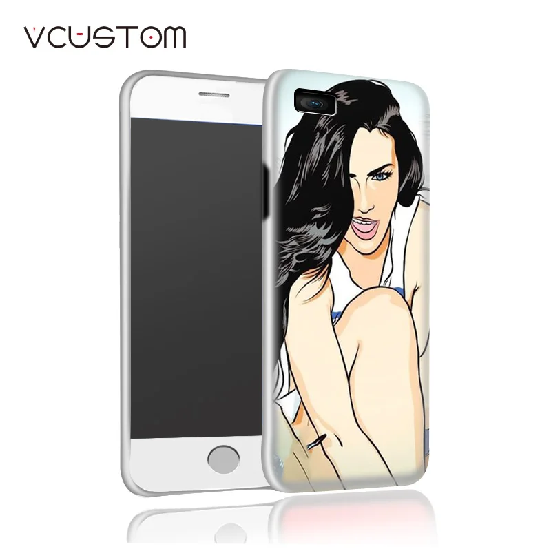 Vcustom заманчиво человек мультфильм богиня девушка Белый Жесткий чехлы для Ipod Touch 4