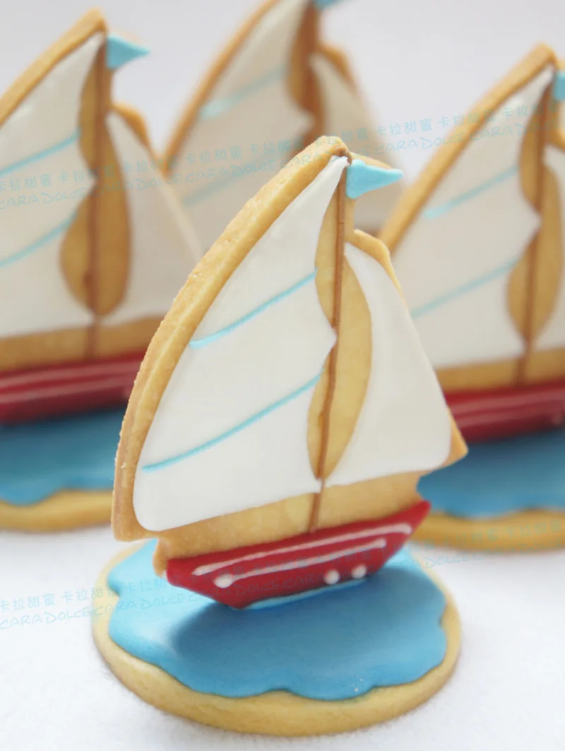 1 шт. Saling Boat Moldes Металл Нержавеющая сталь формочки для печенья reposteria кондитерские