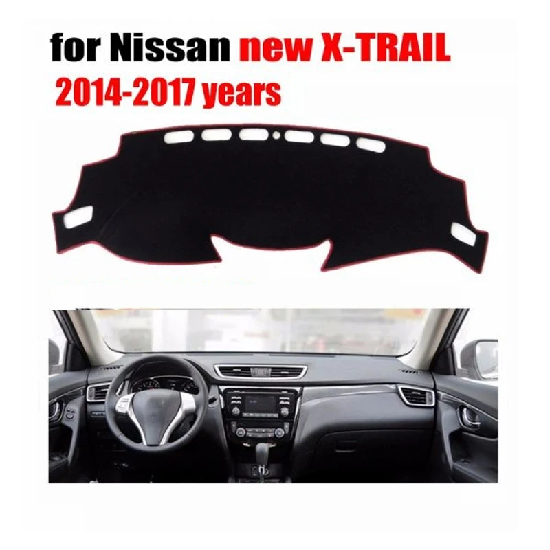 

Car dashboard cover mat for Nissan New X-Trail 2014-2017 years left hand drive dashmat pad dash covers dashboard accessories