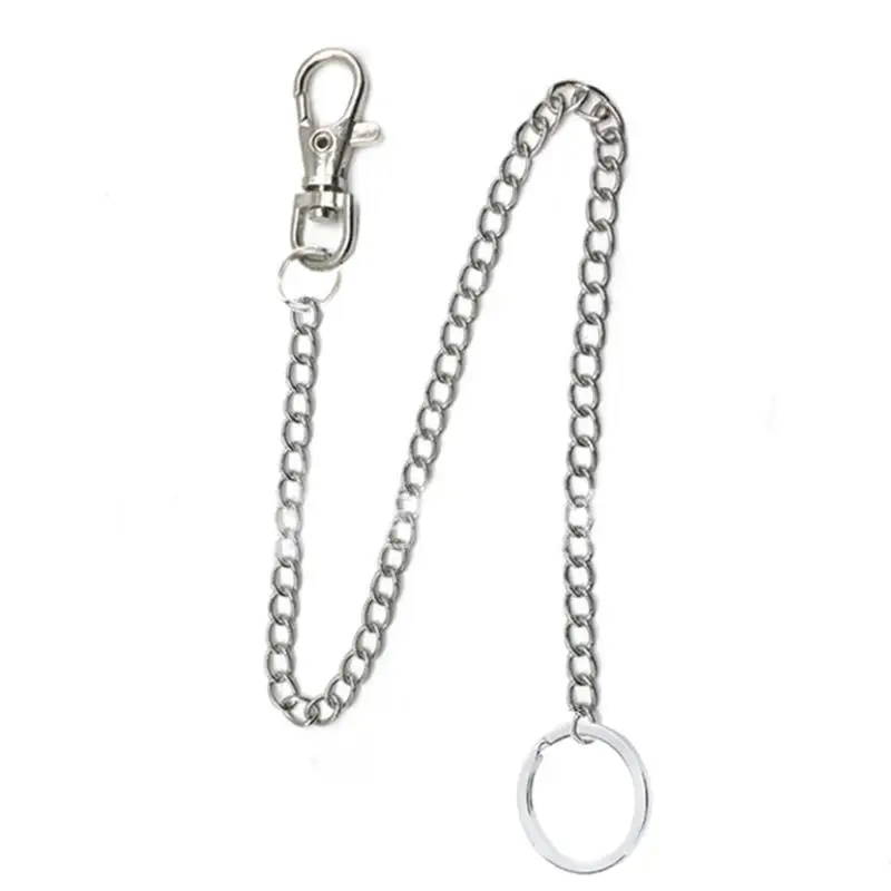 Новинка 2019 серебряная металлическая цепь крючок в стиле рок панк ремень для брюк