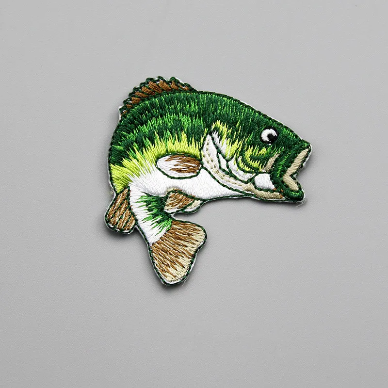 Вышивка в виде морской рыбы 5 шт. утюжок для шитья наклейки одежды аксессуары