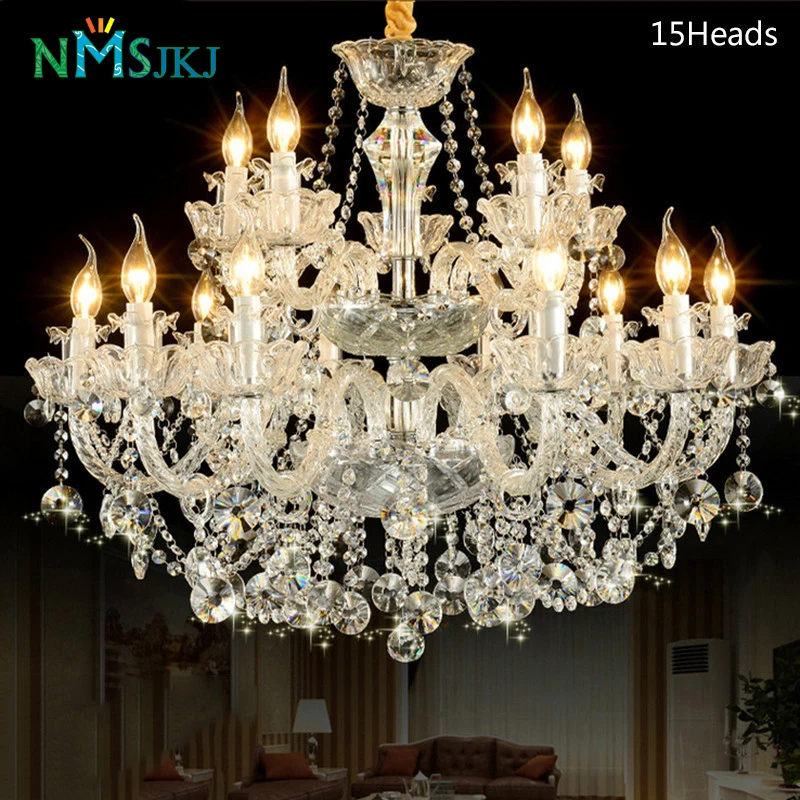 Европейский Стиль K9 хрустальная люстра светильник класса люкс Крытый настенный