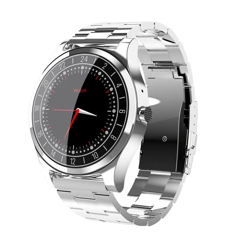 silver-metal LYKL Смарт-часы DT19 циферблат вызова сердечного ритма крови Давление Спорт Фитнес трекер SmartWatch Bluetooth Для мужчин женщина металл Wristwatchs - Цвет: silver-metal