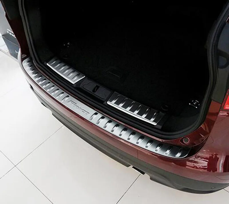 Багажник заднего бампера порога Накладка наклейка для jaguar XF f pace f-pace интерьерные аксессуары