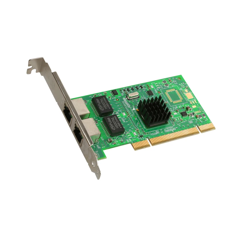 Intel82546 chipest Dual 8492MT RJ45 порты и PCI Gigabit Серверная сетевая карта | Компьютеры офис