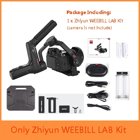 only zhiyun weebill Zhiyun weebill лаборатории 3-осевой Карманный Стабилизатор Для беззеркальных Камера s, Zhiyun weebill для sony a6500 A7M3 Panasonic Камера - Цвет: only zhiyun weebill