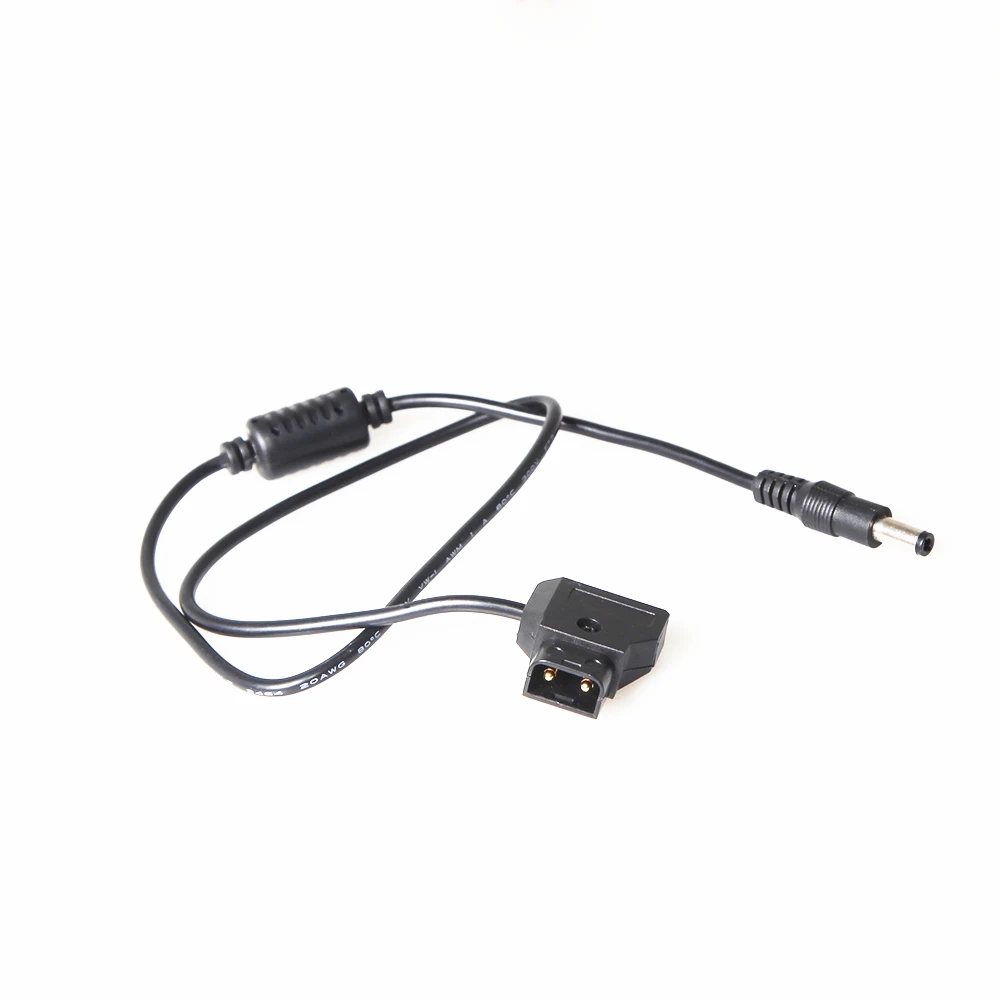 D коснитесь 2Pin мужчина к DC кабель Питание Зарядное устройство для DSLR Rig свет V Mount