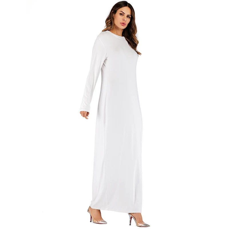 Vestido/араб хлопковая Абая Арабский Кафтан ислама мусульманский хиджаб платье