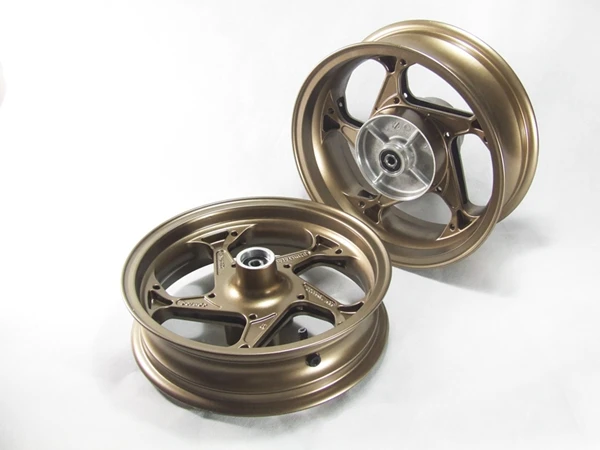 Мотоцикл вперед+ столб колеса обода для HONDA GROM MSX125 MSX125SF - Цвет: B style  Bronze