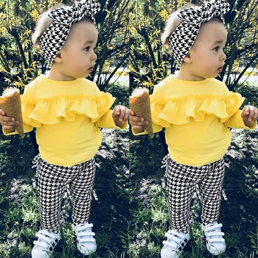 Новинка 2018 модная одежда для новорожденных девочек детский однотонный