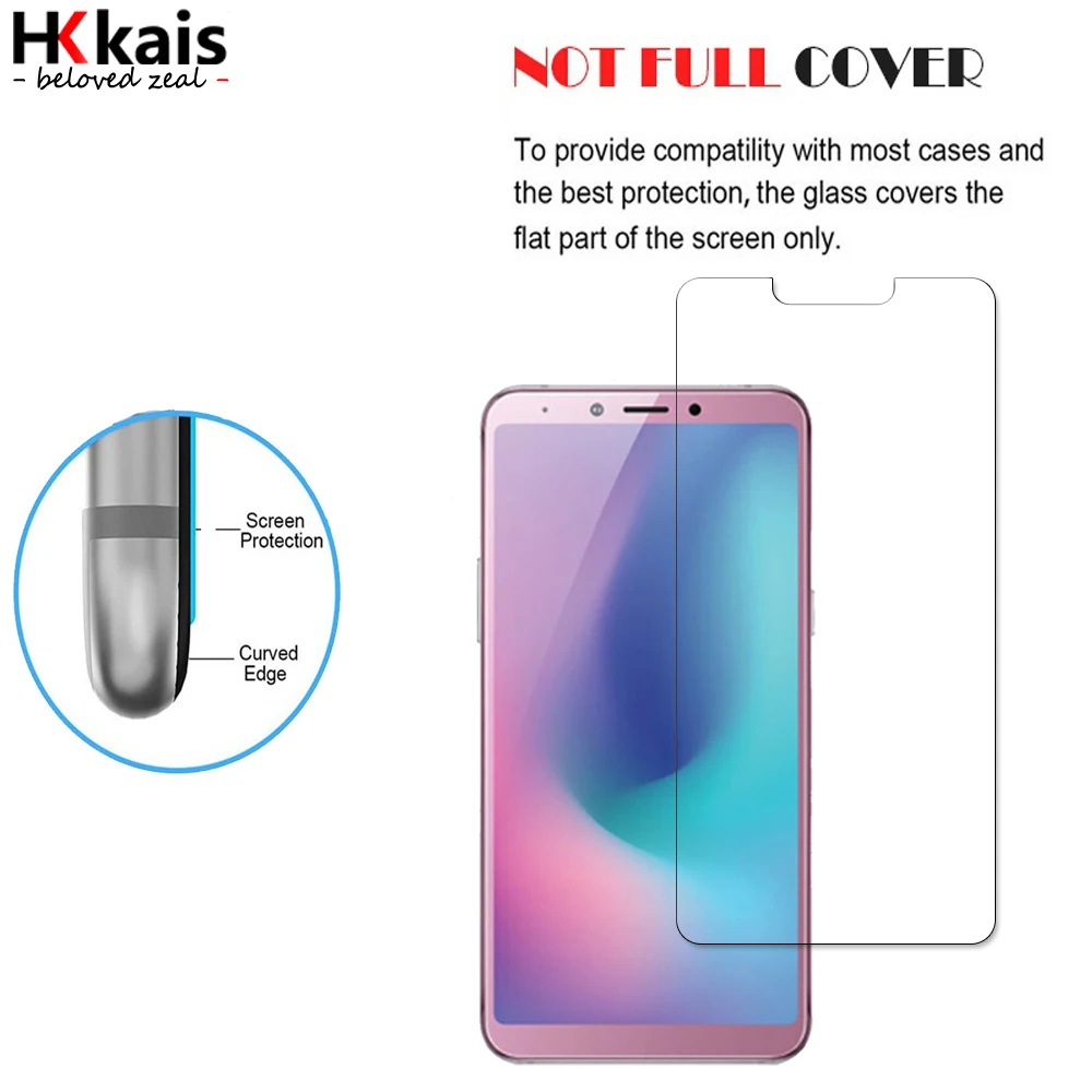 Закаленное стекло HKKAIS для samsung Galaxy A6S Защитная пленка экрана|Защитные стёкла и