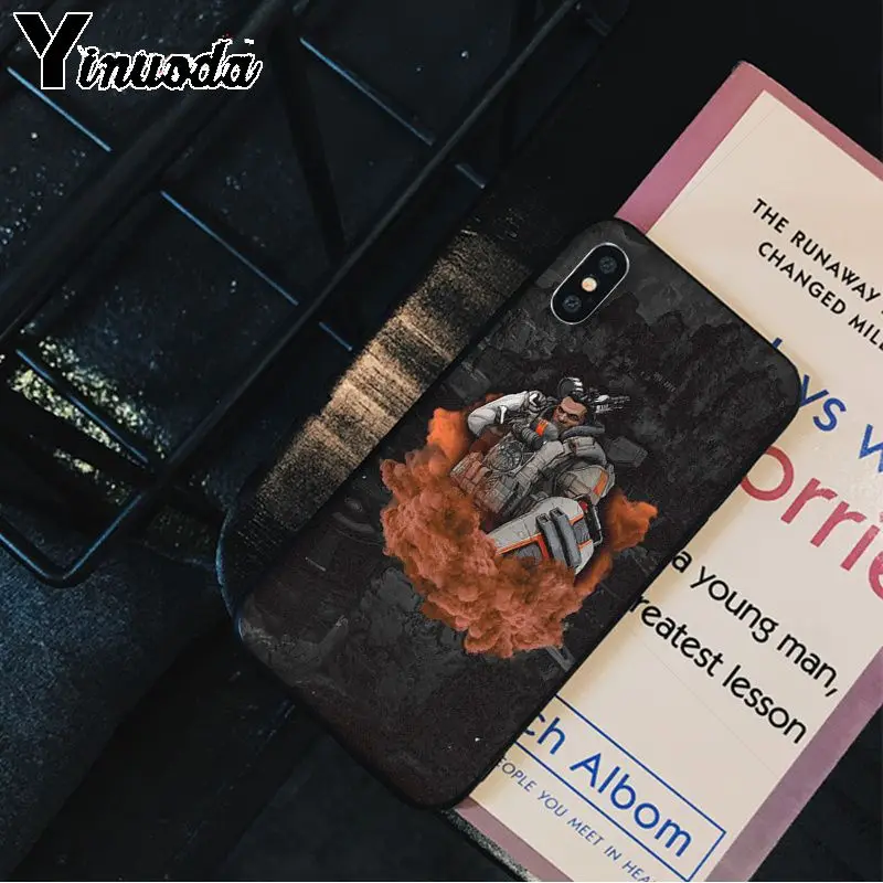 Yinuoda Apex Legends заказчик высокое качество чехол для телефона для Apple iPhone 8 7 6 6S Plus X XS MAX 5 5S SE XR чехол