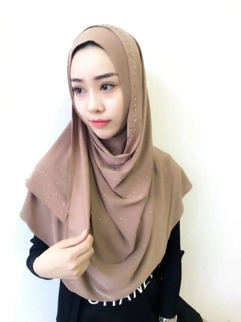 Мусульманский комфортная обувь для женщин платок высокого качества головные