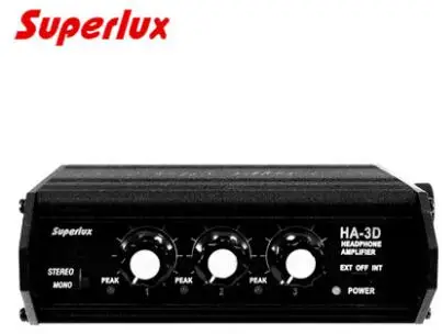 Портативный усилитель для наушников Superlux HA3D 3 канальная гарнитура PK звуковые