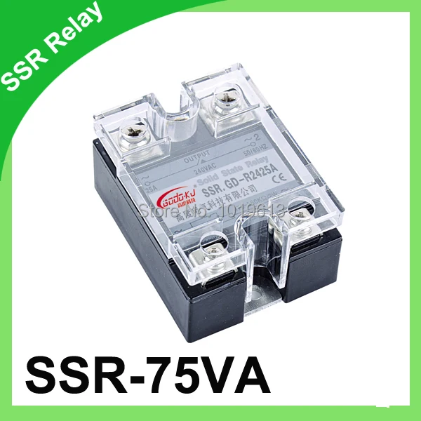 ssr relay SSR-75VA 75A SSR single phase solid state | Обустройство дома