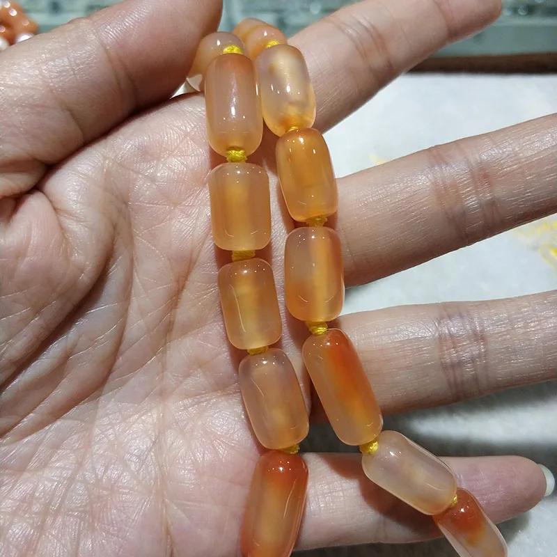 JYX 618 promotion Natural Agate Necklace with pearls 14x8mm Irregular shape Gemstone Necklaces 16” Jewelry elegant | Украшения и