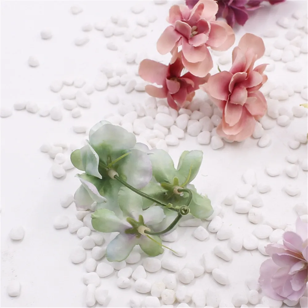 Новинка 2 шт. (1 = 3 головки) высококачественные искусственные цветы для невесты