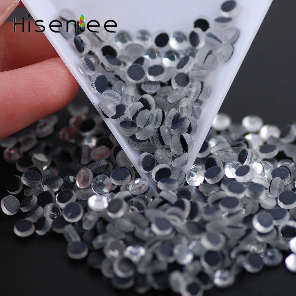 SS6 супер блестящее DMC СТЕКЛО Горячая фиксация плоская задняя прозрачная Стразы 1440