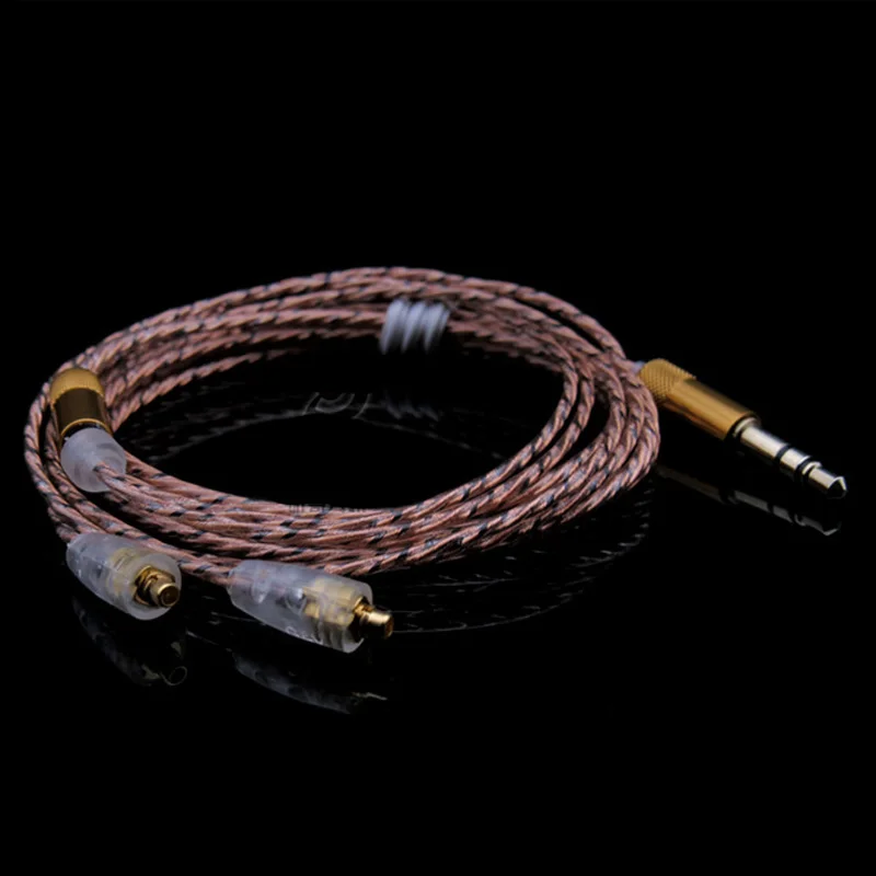 DIY Модернизированный кабель MMCX для Shure SE215 SE535 SE846 наушники провод гарнитуры