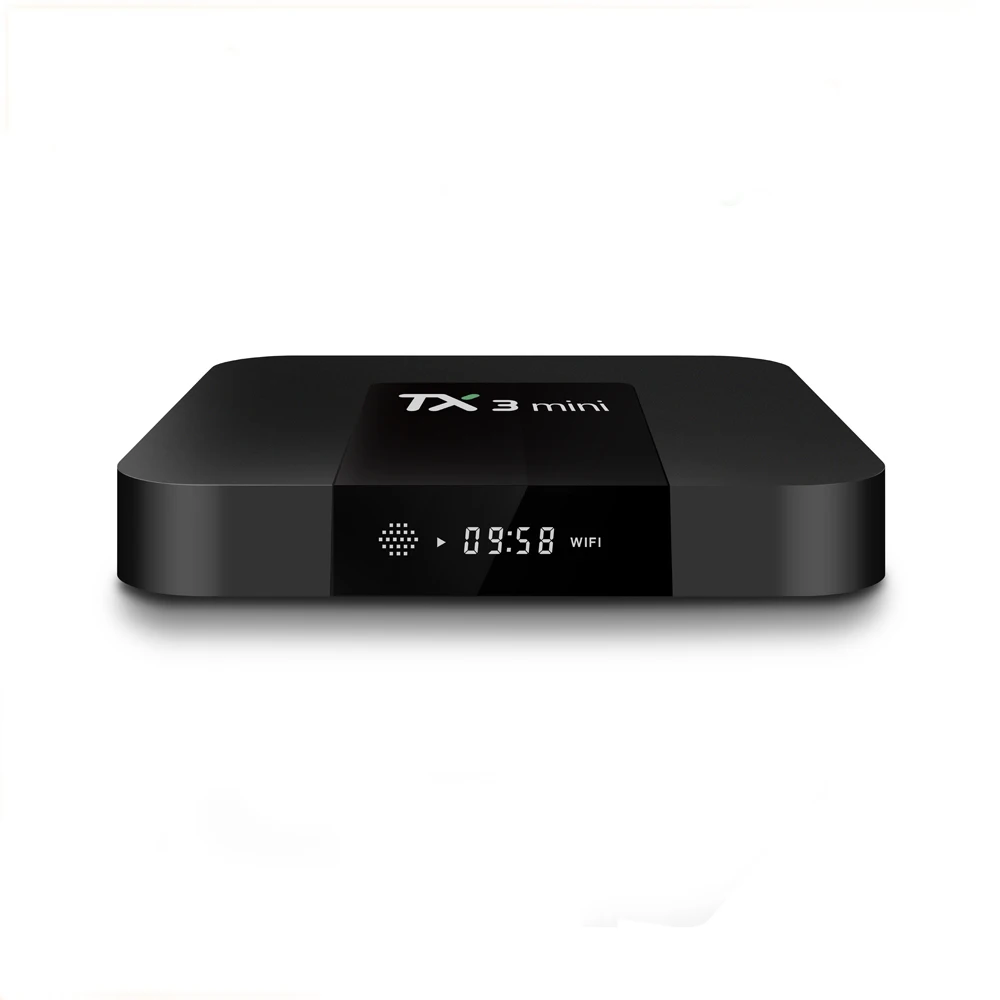 Смарт ТВ-бокс Wechip TX3 Mini на ОС Android 7 1 ГБ/2 ГБ 16 четырехъядерный процессор Amlogic S905W