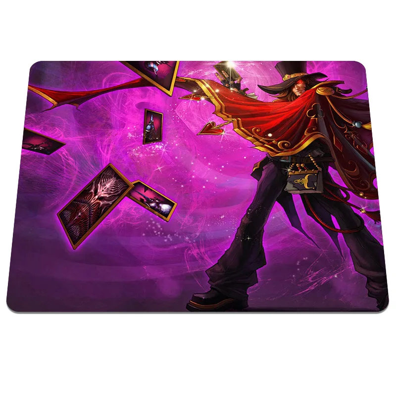 Большой игровой коврик Twisted Fate Стиль компьютер Тетрадь Мыши компьютерные игры