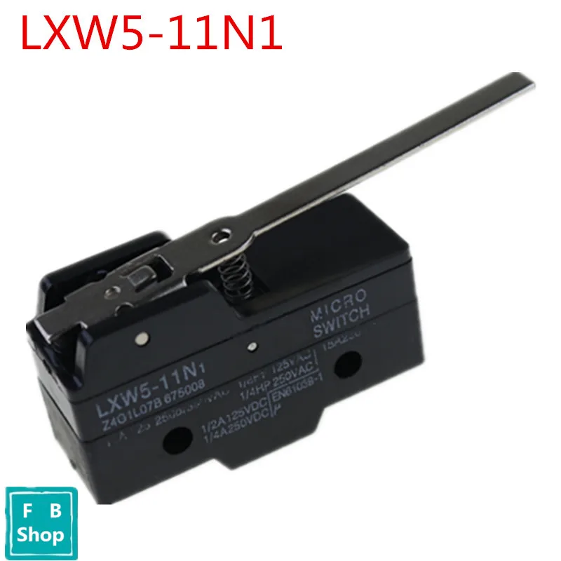 

LXW5-11N1 3A CNC Micro Limit Switch Long Lever Arm SPDT Snap Action
