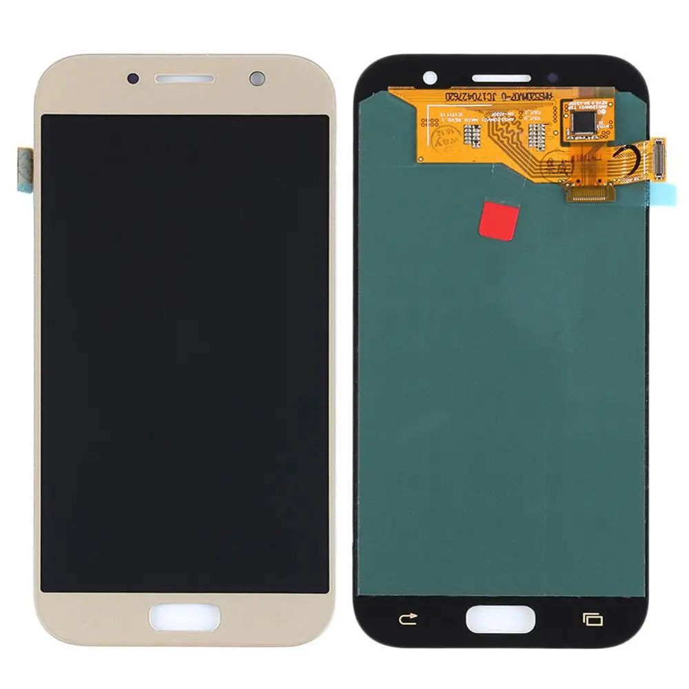 5 0 дюйма для Samsung Galaxy A5 A520 A520F 2017 сенсорный ЖК экран сборка замена LCD|Экраны