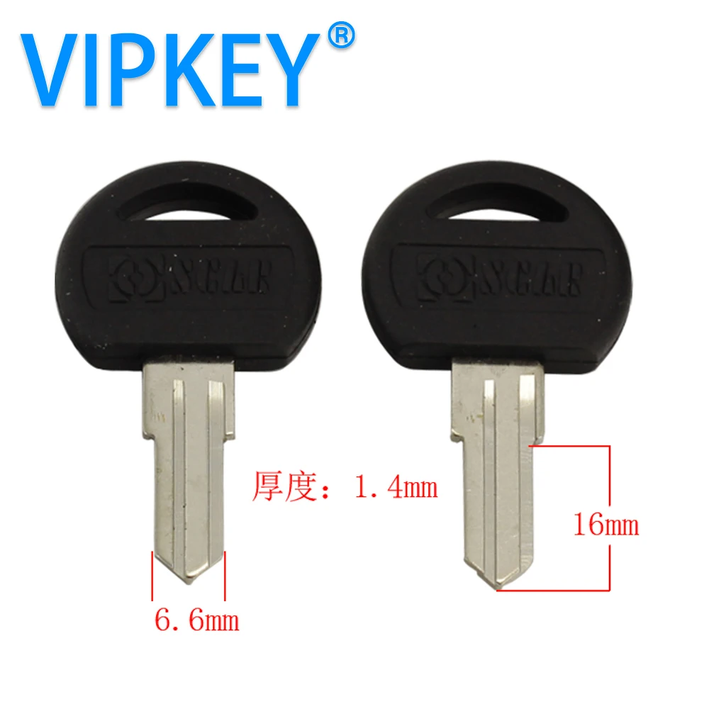 

A102 Glue thick boss table right double groove blank key A101 left groove keys