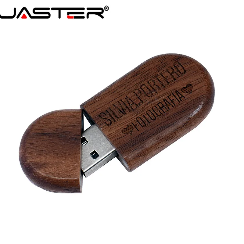 Деревянный овальный USB + коробка 2 0 4 ГБ 8 16 32 64 флэш накопитель (Бесплатный