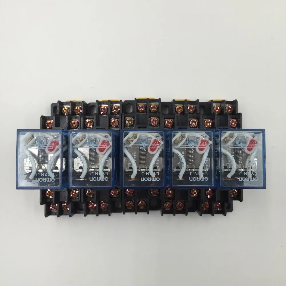 10 шт. реле LY2NJ 12 В постоянного тока маленькое А 8PIN катушка DPDT | Обустройство дома