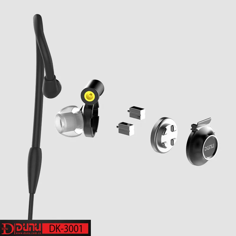 Dunu dk-3001 dk3001 4 драйверы (3ba + 1 Динамическая) гибридный Наушники | Электроника