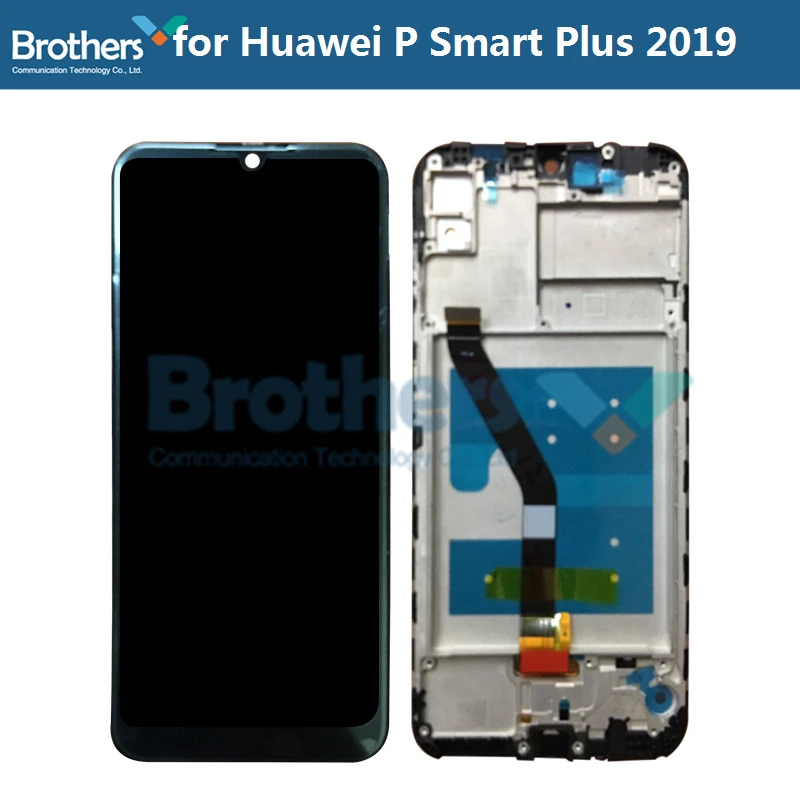 ЖК экран для Huawei P Smart Plus 2019 дисплей в сборе сенсорный дигитайзер замена