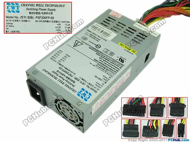 CWT PSF200FP 69 серверный блок питания 200 Вт компьютер|power supply for computer|computer power unitserver |