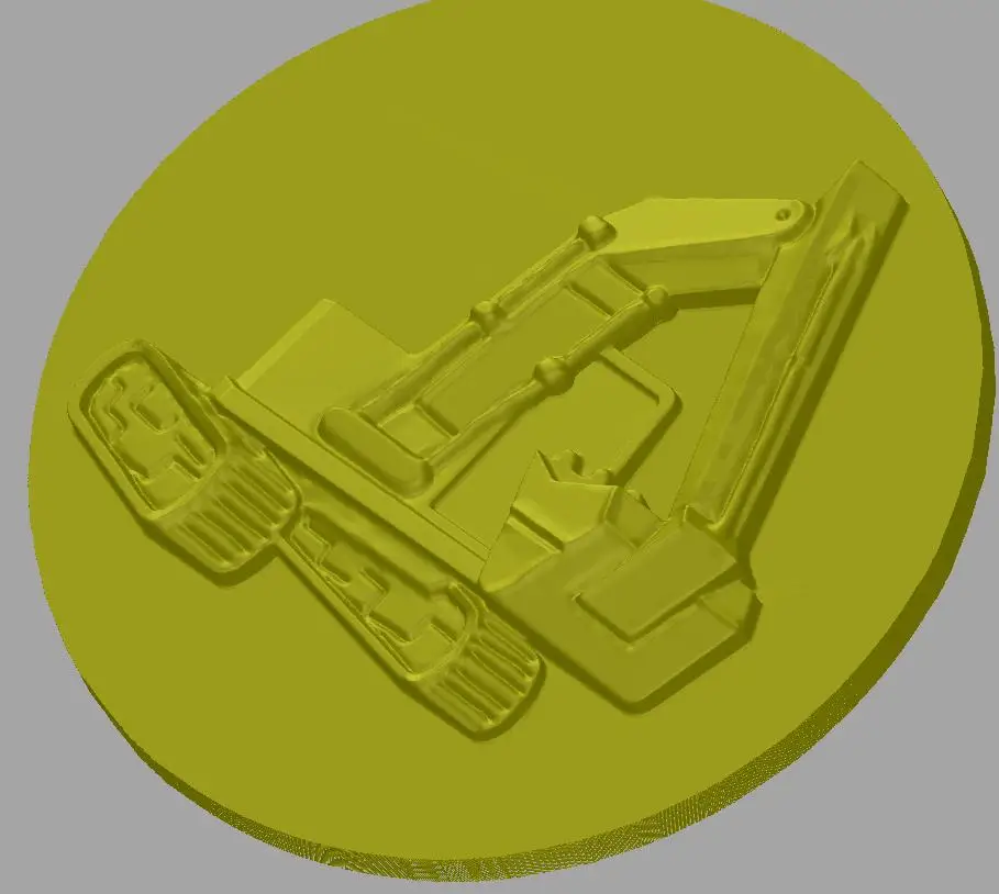 Digger 3d-модель stl файл для чпу в формате STL STL_4106 | Инструменты