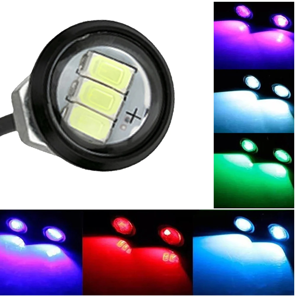 YSY 100 шт. красный белый янтарный синий Eagle Eye 3SMD 5630 23 мм светодиодный для автомобиля