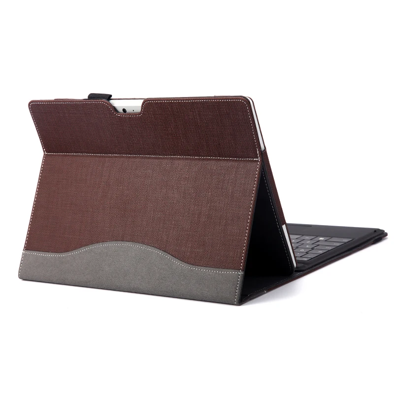 Q Чехол для планшета для microsoft Surface Go, Магнитный чехол-подставка, 10 дюймов, защитный корпус, совместимый с типом клавиатуры - Цвет: Q